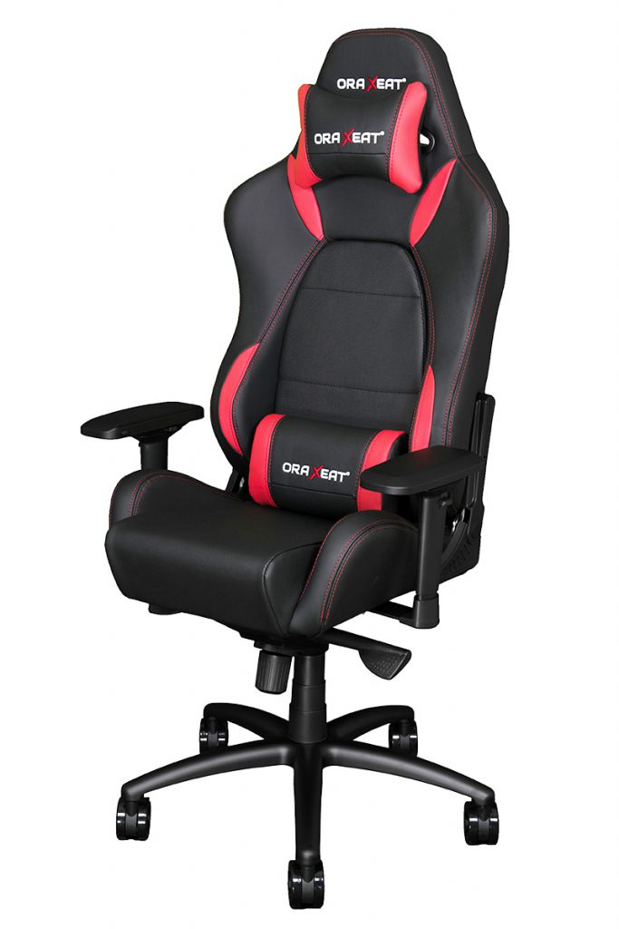 Matériels informatique siege Gamer ORAXEAT TK1000 Rouge infinytech Réunion 2