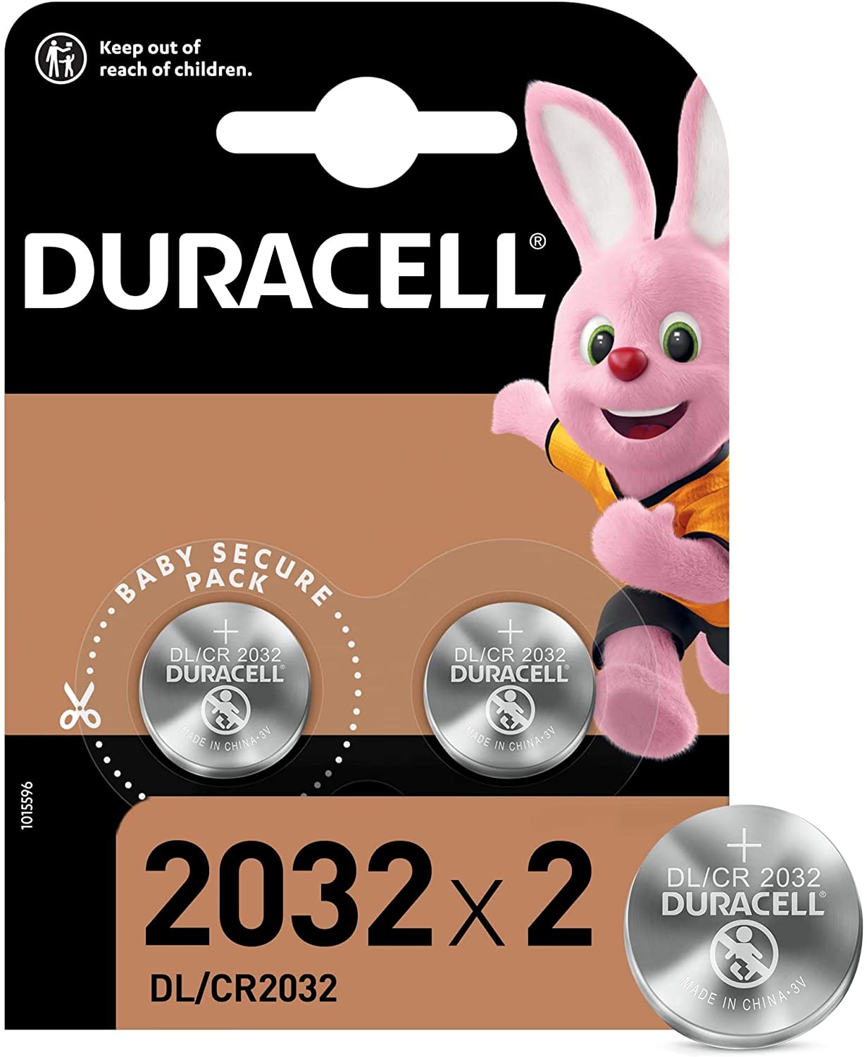 Piles Bouton CR2032 Panasonic - Lithium 3V - Blister De 2 - Neuf Sous Emballage