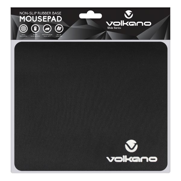 Matériels informatique tapis de souris VOLKANO Slide VK-20007-BK Noir infinytech Réunion 2