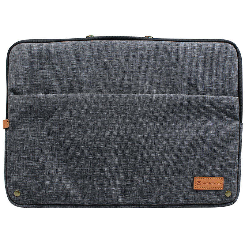 Accessoires informatique sacoche VOLKANO Premier Series 14.1 pouces Grise VK-7020-BK14.1 infinytech Réunion 1