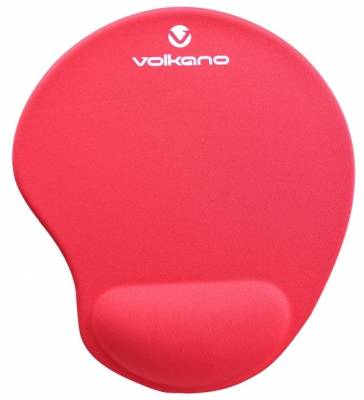 Matériels informatique tapis de souris VOLKANO VK-20009-RD Rouge avec repose poignet infinytech Réunion 1