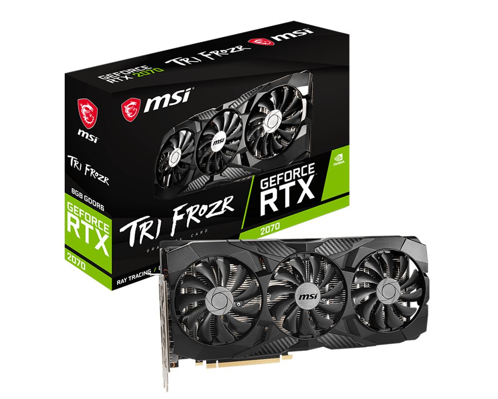 Matériels informatique carte graphique MSI GeForce RTX 2070 TRI FROZR infinytech Réunion 1