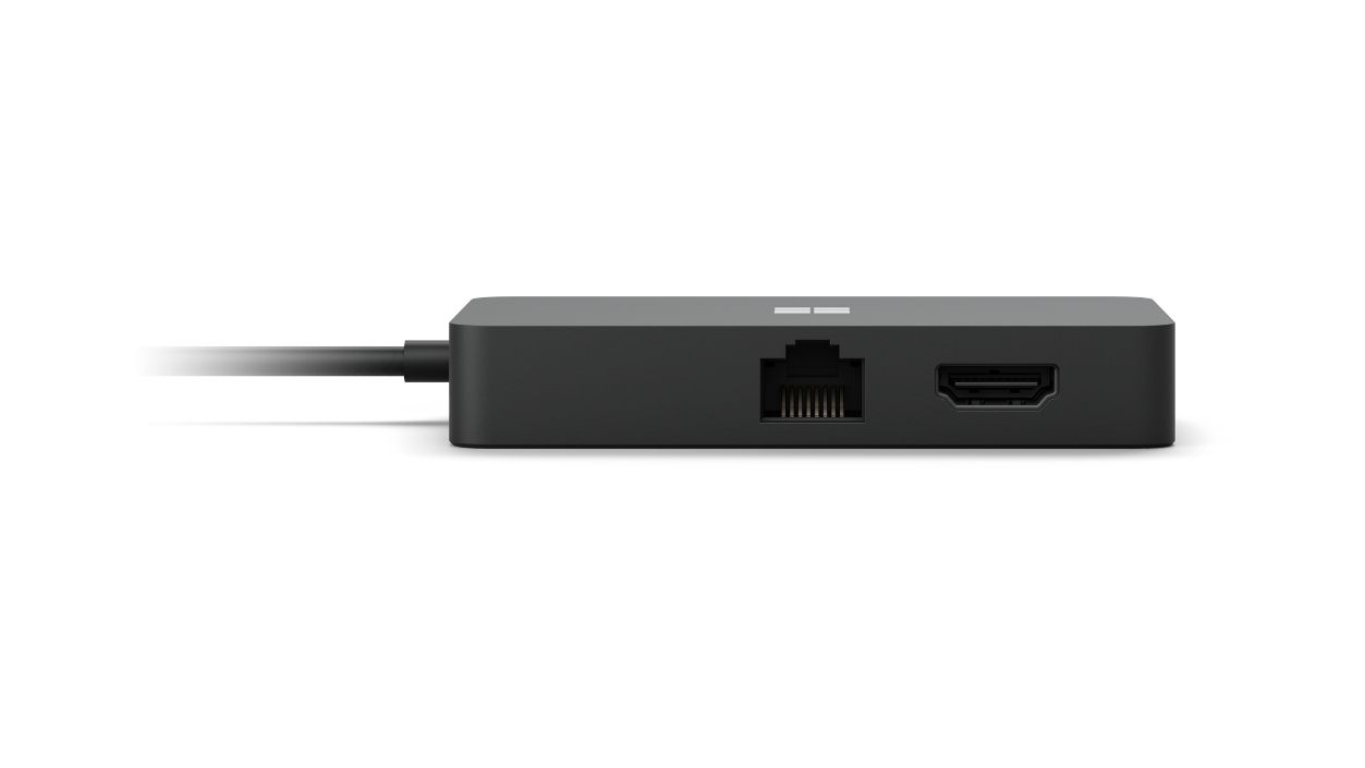 Matériels informatique MICROSOFT USB-C Travel Hub Noir SWV-00002 infinytech Réunion 2