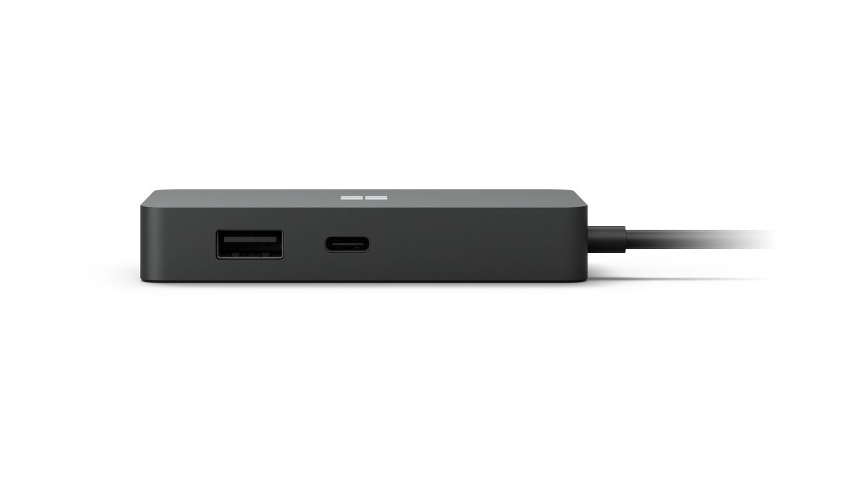 Matériels informatique MICROSOFT USB-C Travel Hub Noir SWV-00002 infinytech Réunion 3