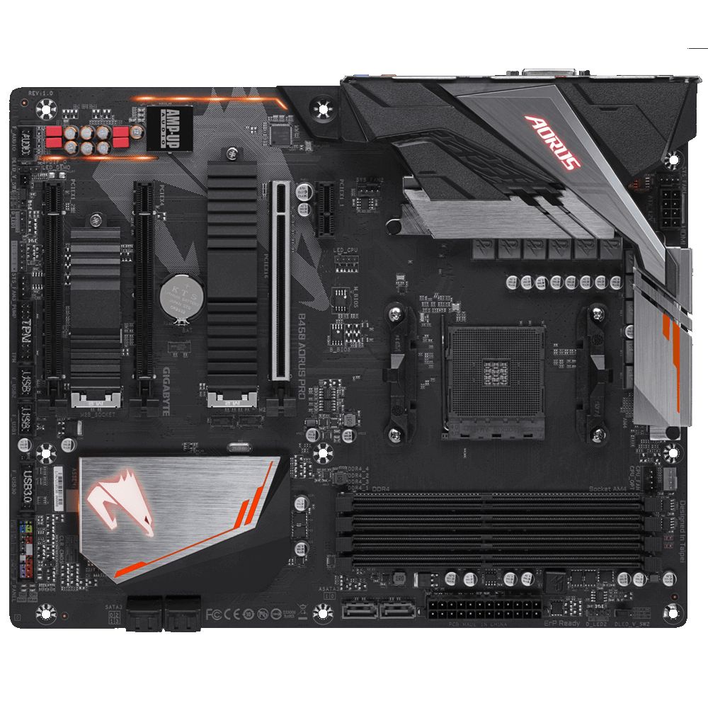 Matériels informatique carte mère GIGABYTE B450 AORUS Pro infinytech Réunion 2