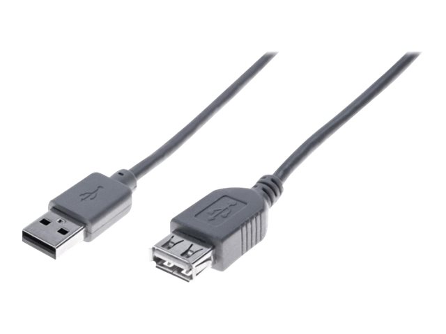 Matériels informatique rallonge USB 2.0 Type AA 1.8 m Grise infinytech Réunion 1