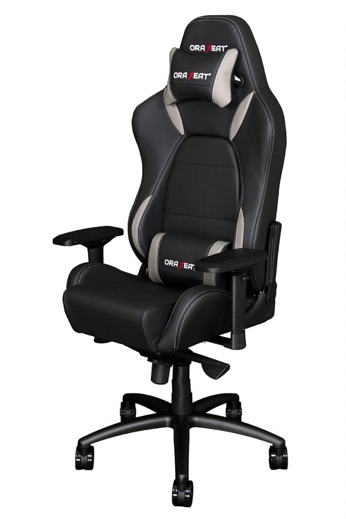 Matériels informatique siège Gaming ORAXEAT TK-1000 Noir Gris infinytech Réunion 4