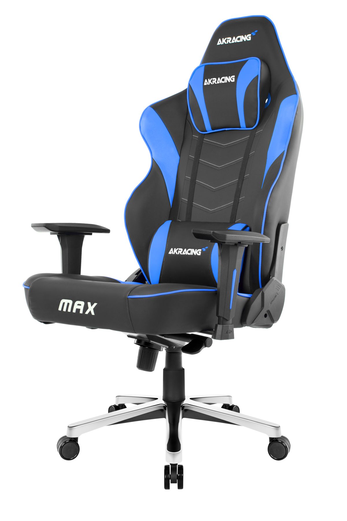 Matériels informatique siège Gaming AKRACING Masters Series Max Noir Bleu infinytech Réunion 4