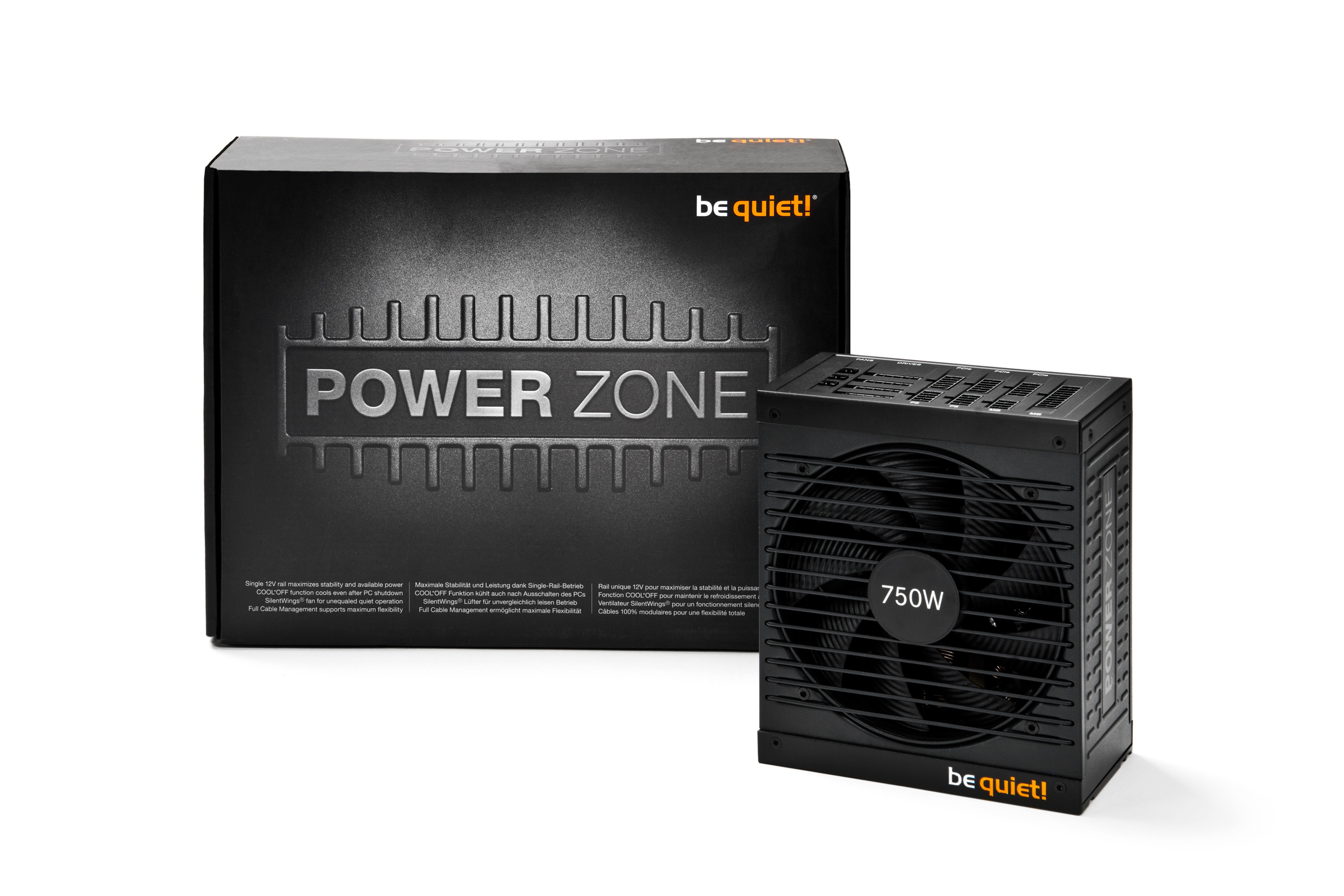 Matériels informatique alimentation BE QUIET Power Zone 750W BN211 infinytech Réunion 1