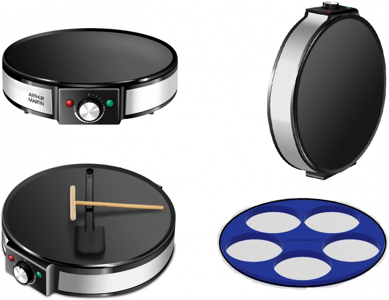 Petit électroménager crépière ARTHUR MARTIN AMP214 infinytech Réunion 3