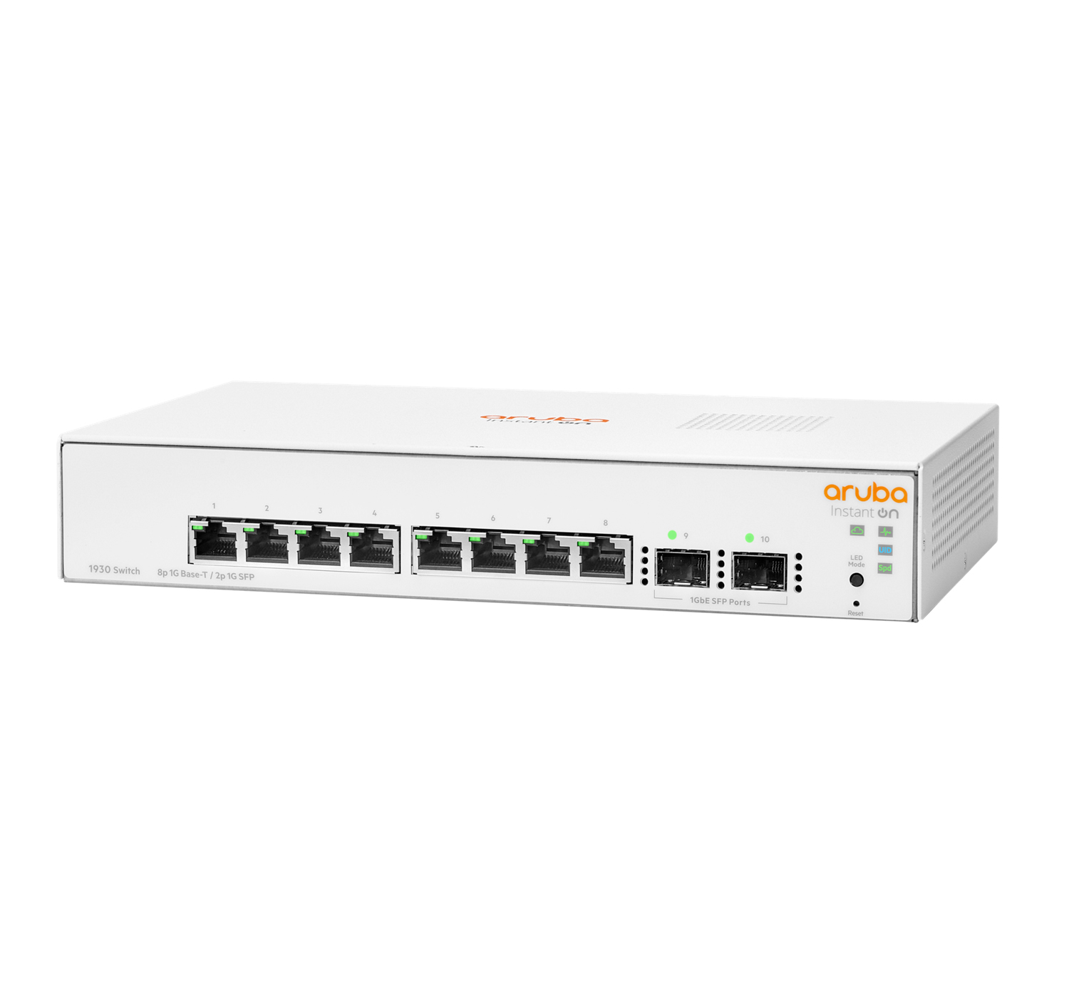 Matériels informatique Switch HPE Aruba Instant On 1930 8G 2SFP JL680A infinytech Réunion 1