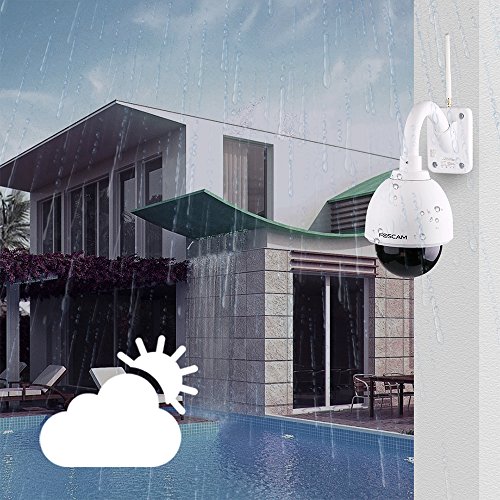 Matériels vidéo Camera IP Wi-Fi exterieure motorisee HD FOSCAM FI9828P infinytech Réunion 6
