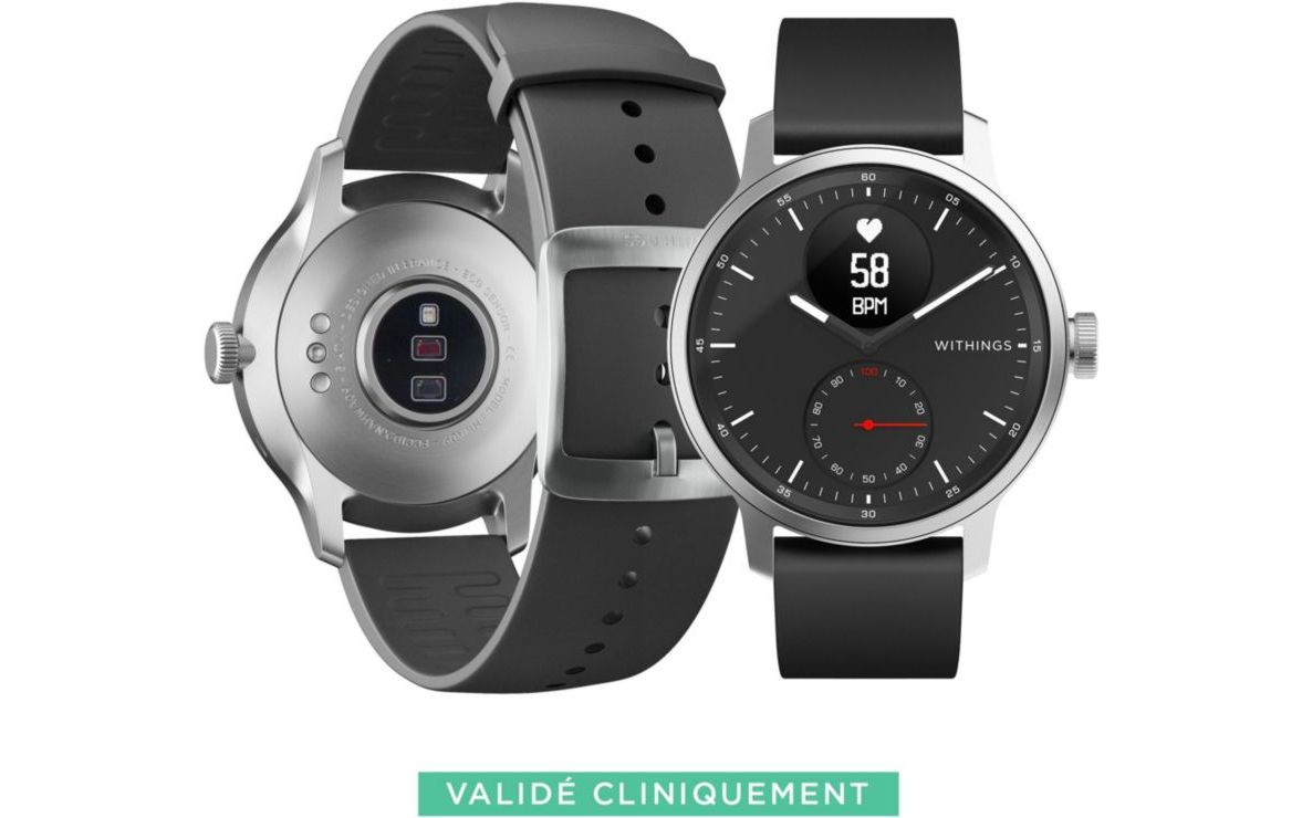 Montre connectée Withings SCANWATCH NOIR 42mm infinytech Réunion 4