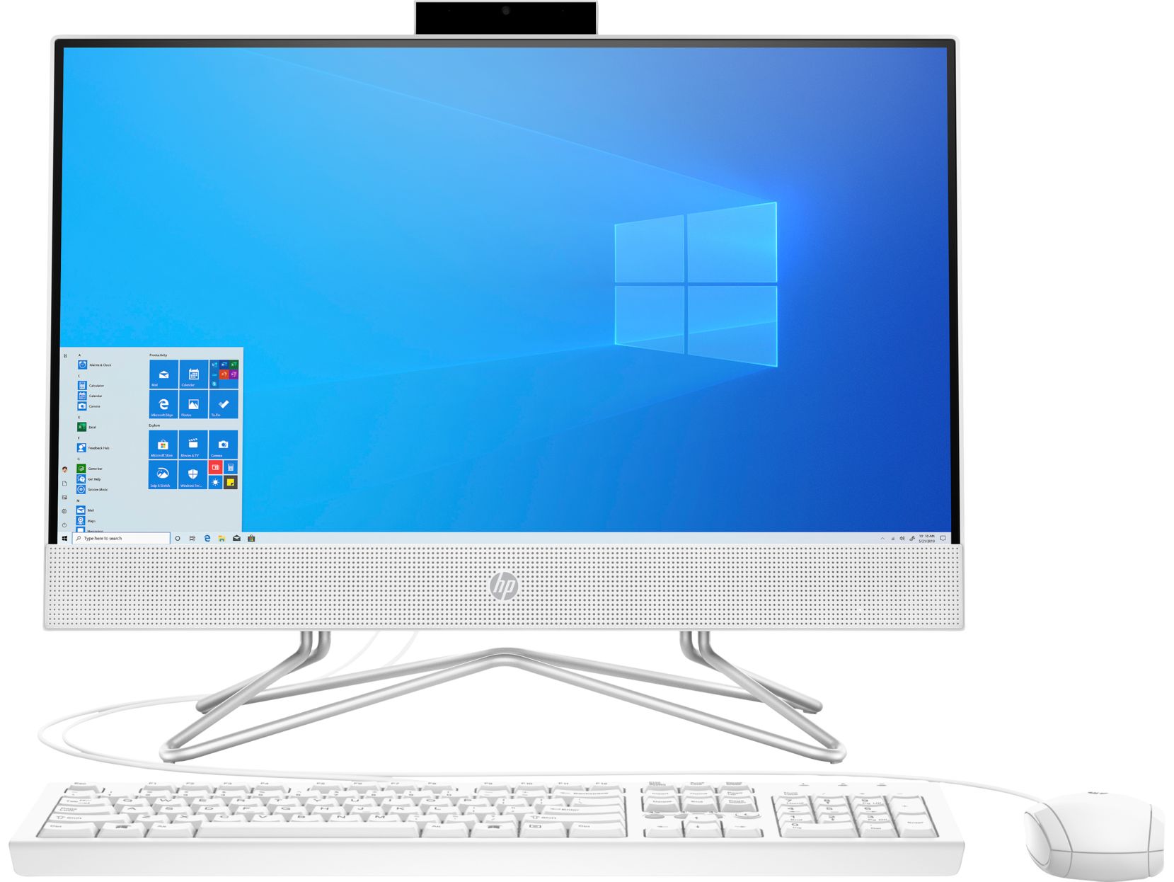 Matériels informatique HP All-in-One 22-df0002nk infinytech Réunion 1