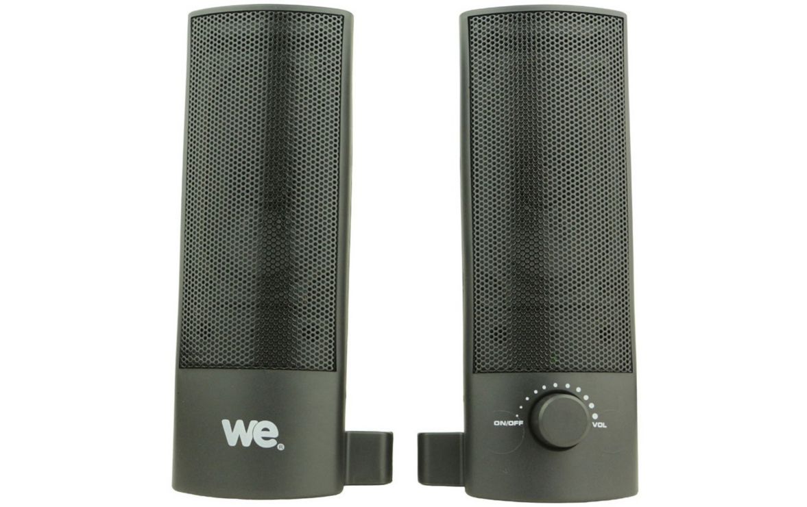 Matériels informatique enceinte pc 2.0 WE CONNECT  2 x 2.5W modifiable en barre de son infinytech Réunion 2