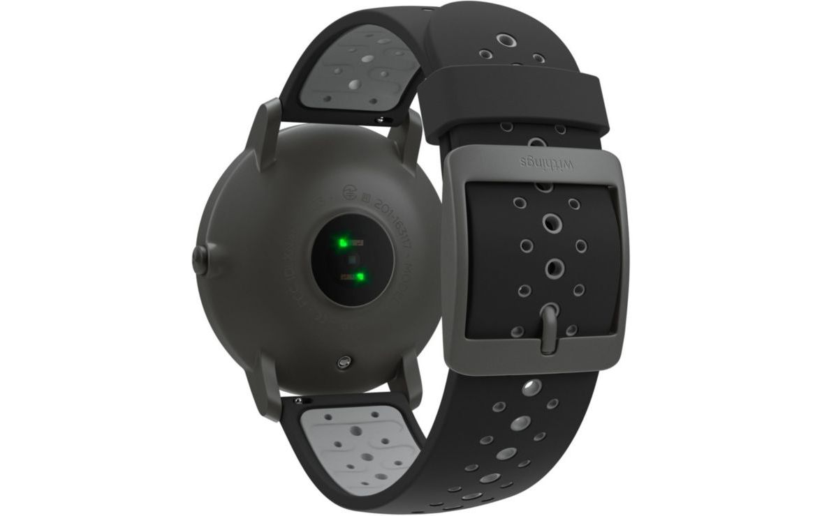 Montre connectée Withings Steel HR Sport Noir infinytech Réunion 2