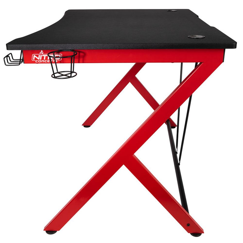 Matériels informatique bureau Gaming NITRO CONCEPTS D12 Noir Rouge infinytech Réunion 2