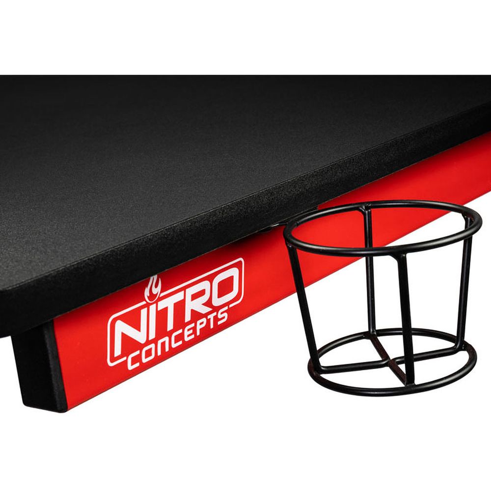 Matériels informatique bureau Gaming NITRO CONCEPTS D12 Noir Rouge infinytech Réunion 3