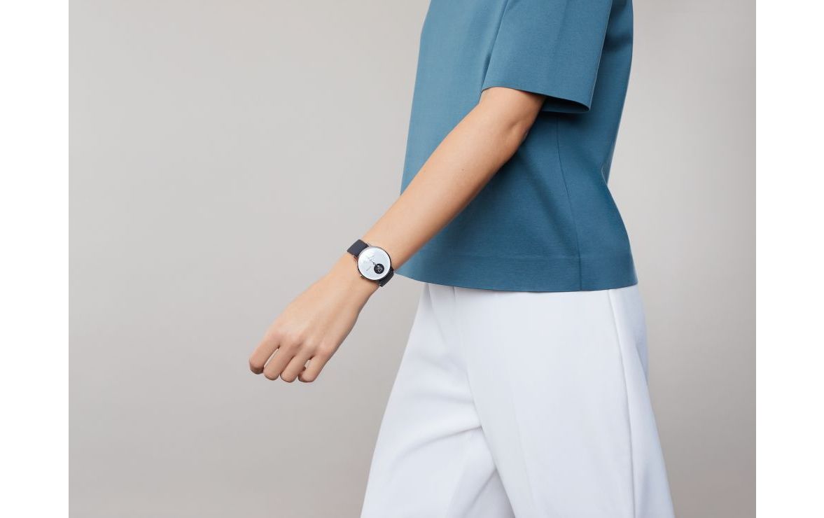 Montre connectée Withings Steel HR 36mm Blanche infinytech Réunion 4