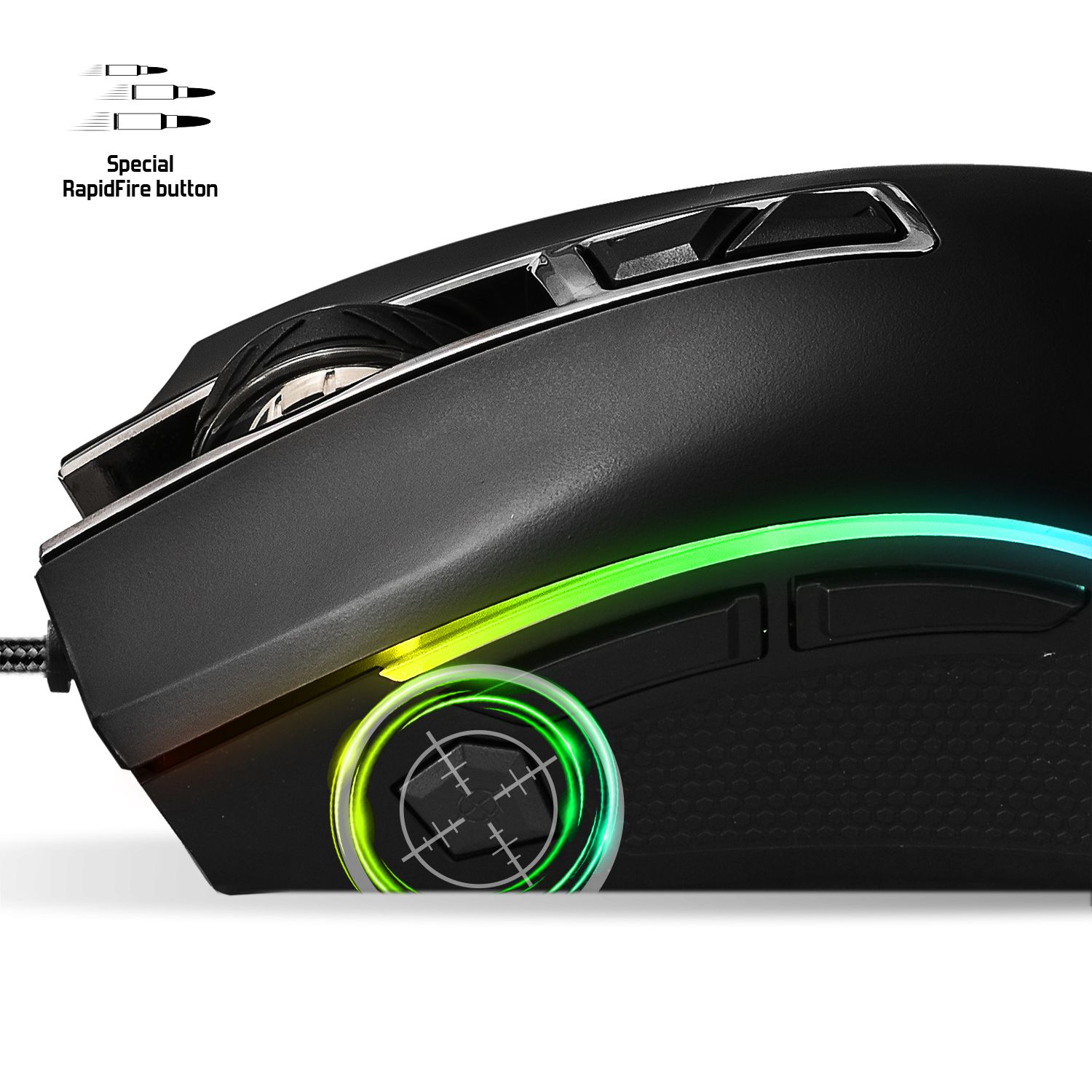 Matériels informatique souris Spirit of Gamer PRO-M6 RGB infinytech Réunion 4