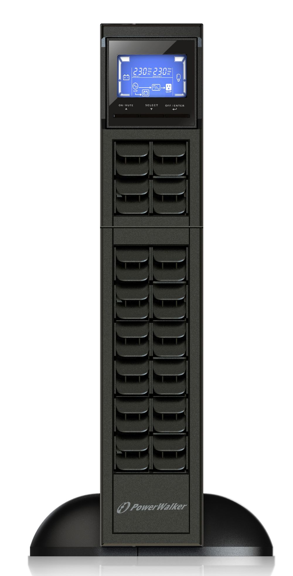 Matériels informatique onduleur rackable PowerWalker VFI 2000 CRM LCD infinytech Réunion 3