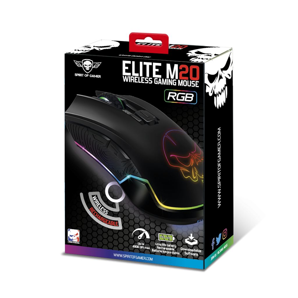 Matériels informatique souris SPIRIT of GAMER ELITE M20 Sans Fil infinytech Réunion 6