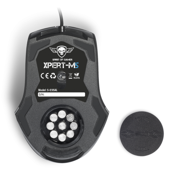 Matériels informatique souris Spirit of Gamer Xpert M5 infinytech réunion 5