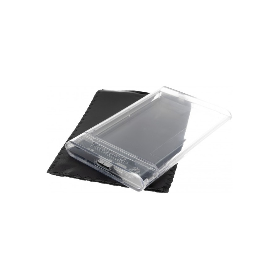 Matériels informatique boitier externe USB 3.0 Transparent pour HDD et SSD 2.5 SATA infinytech Réunion 1