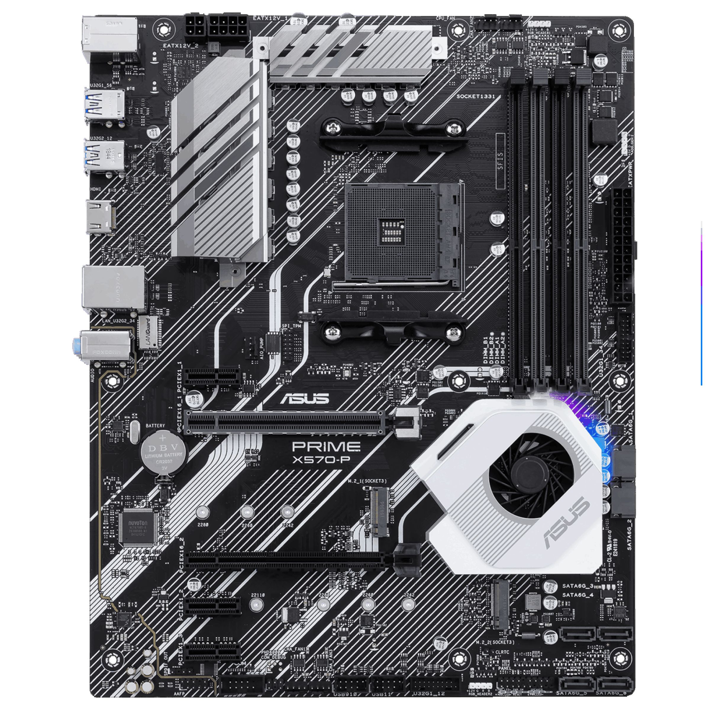 Matériels informatique carte mère ASUS PRIME X570-P infinytech Réunion 2