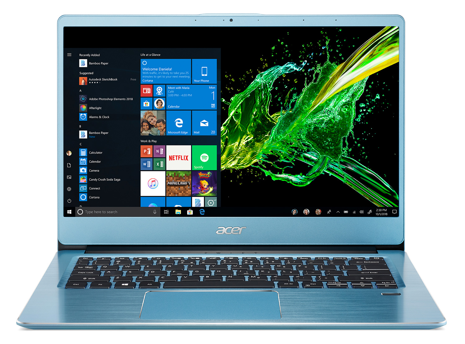 Matériels informatique pc portable ACER Swift 3 SF314-41-R3X9 infinytech Réunion 1