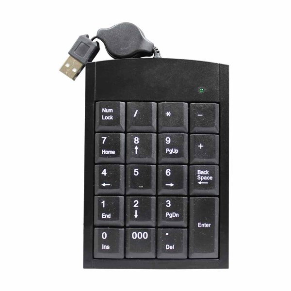 Matériels informatique pavé numérique VOLKANO VK-20021-BK USB 2.0 Noir infinytech Réunion 1