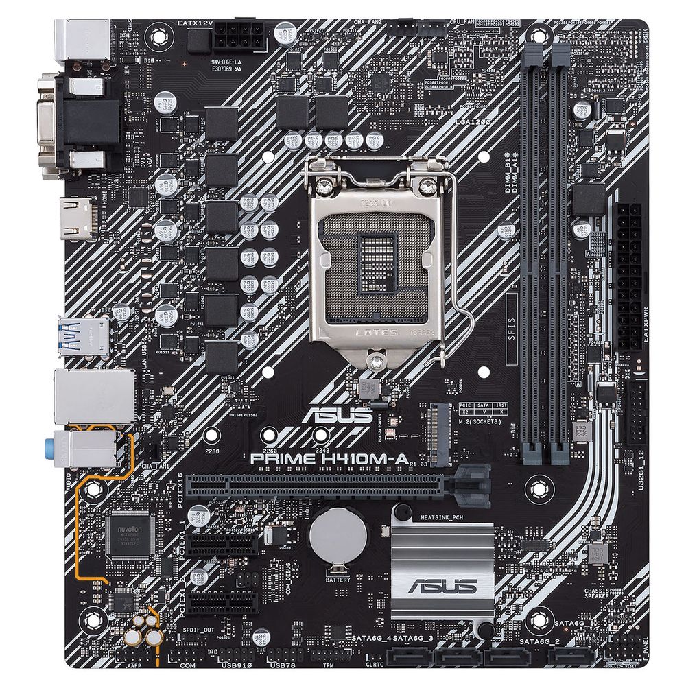 Matériels informatique carte mère ASUS Prime H410M-A infinytech Réunion 2