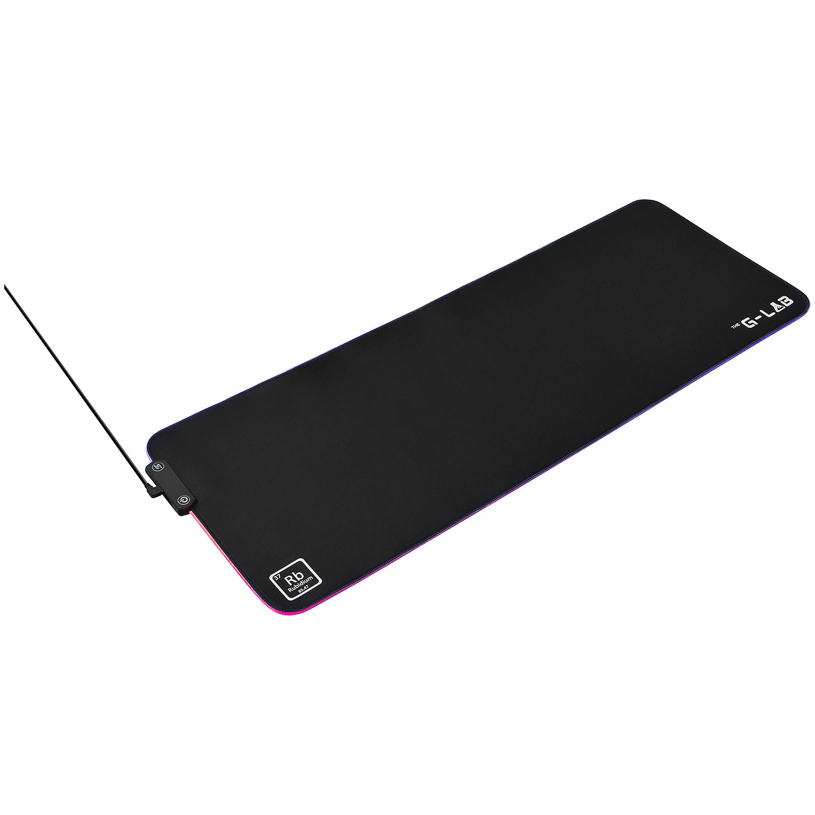 Matériels informatique tapis de souris The G-Lab Rubidium RGB infinytech Réunion 2