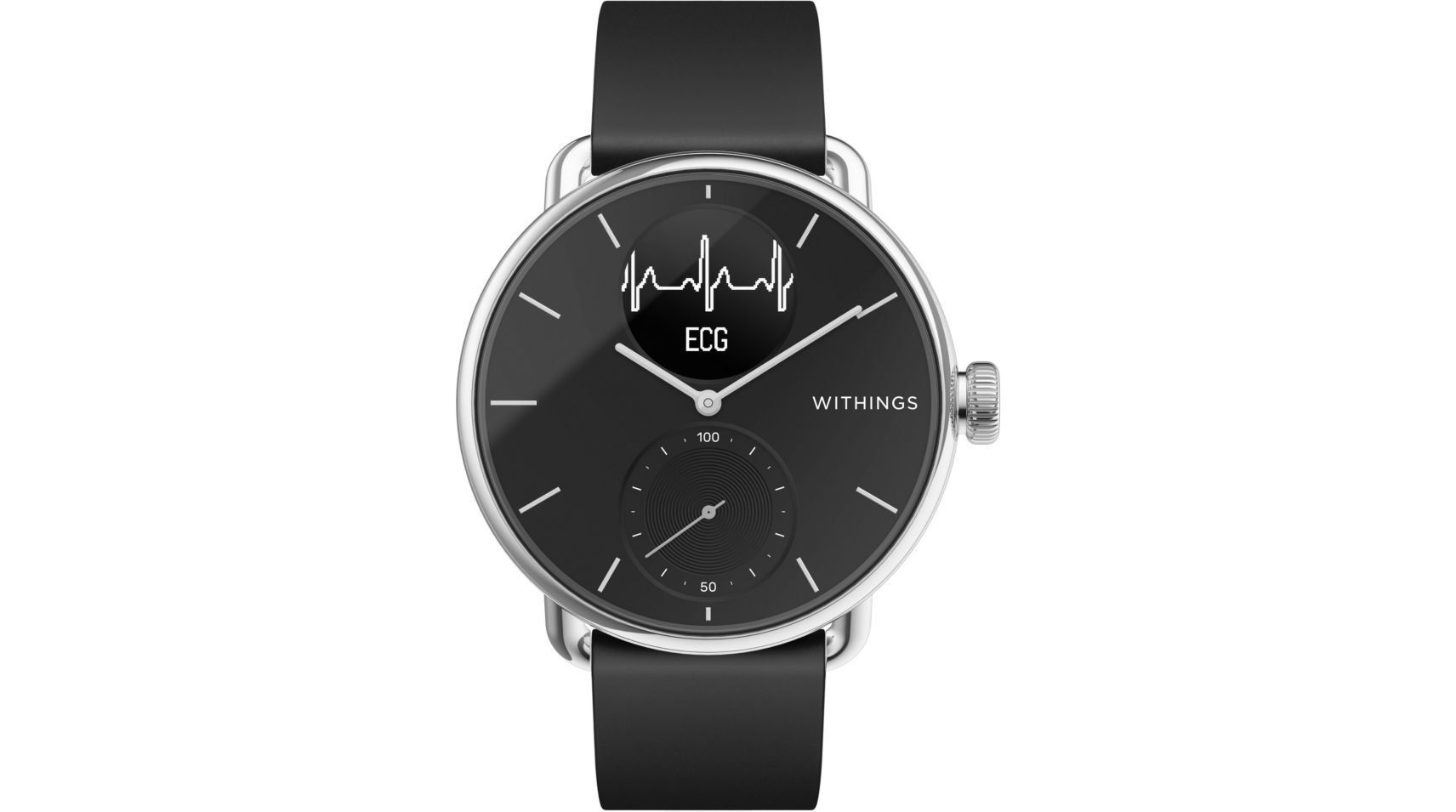 Montre sport connectée WITHINGS SCANWATCH Noire 38mm infinytech Réunion 4