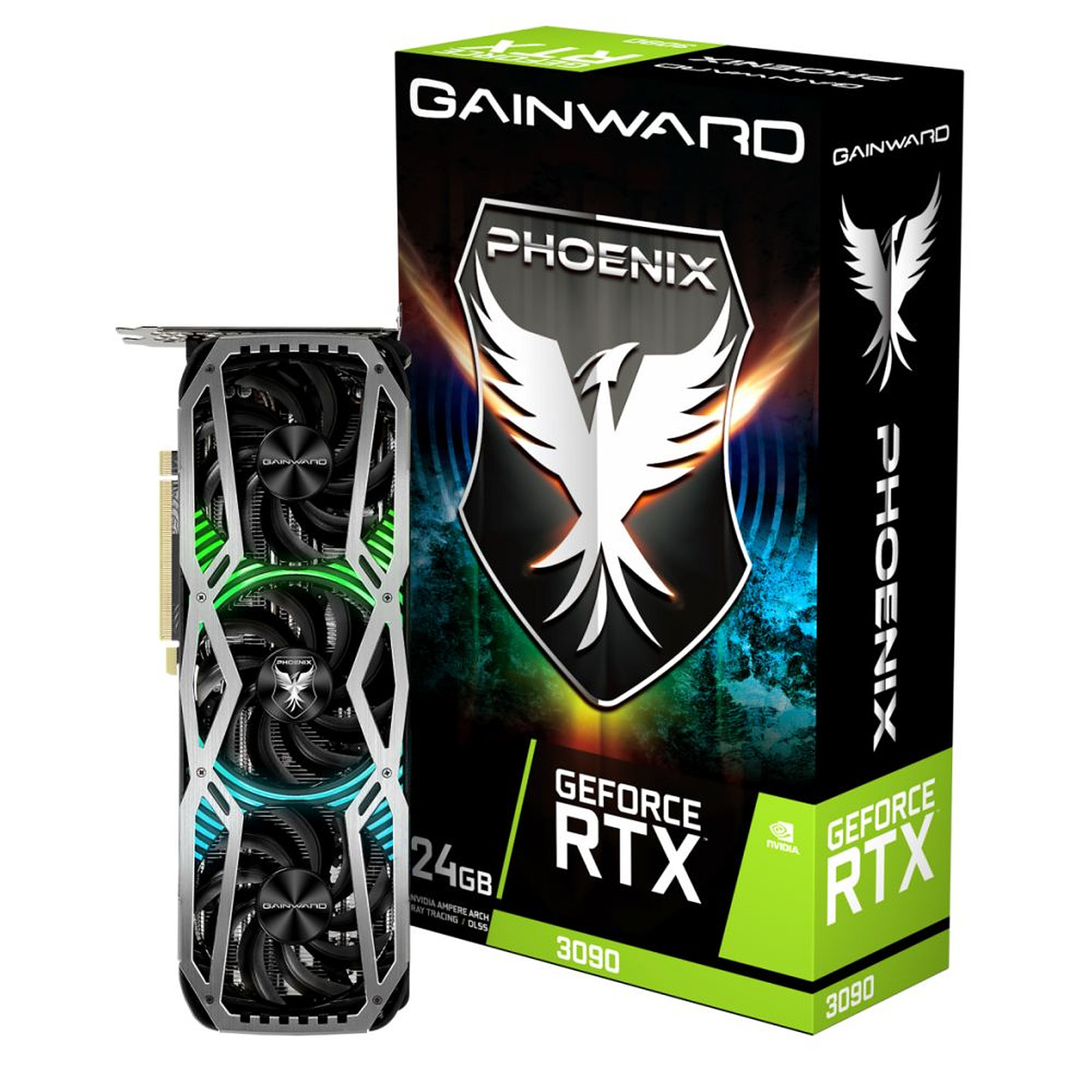 Matériels informatique carte graphique GAINWARD GeForce RTX 3090 PHOENIX 24GO GDDR6X infinytech Réunion 1