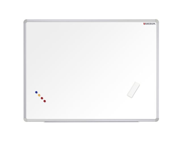 Tableau blanc VANERUM effaçable à sec et magnétique 60x90cm