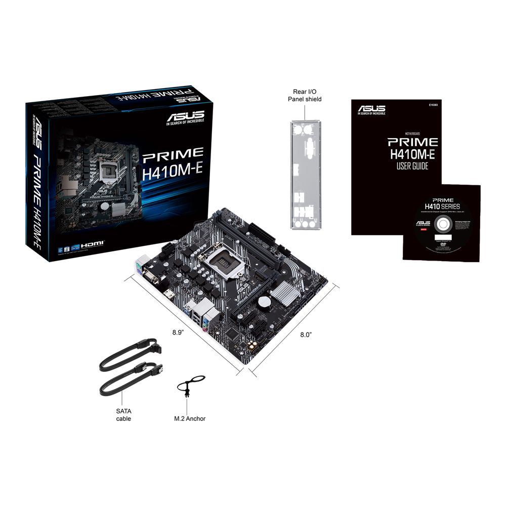 Matériels informatique carte mère ASUS H410M E infinytech Réunion 4