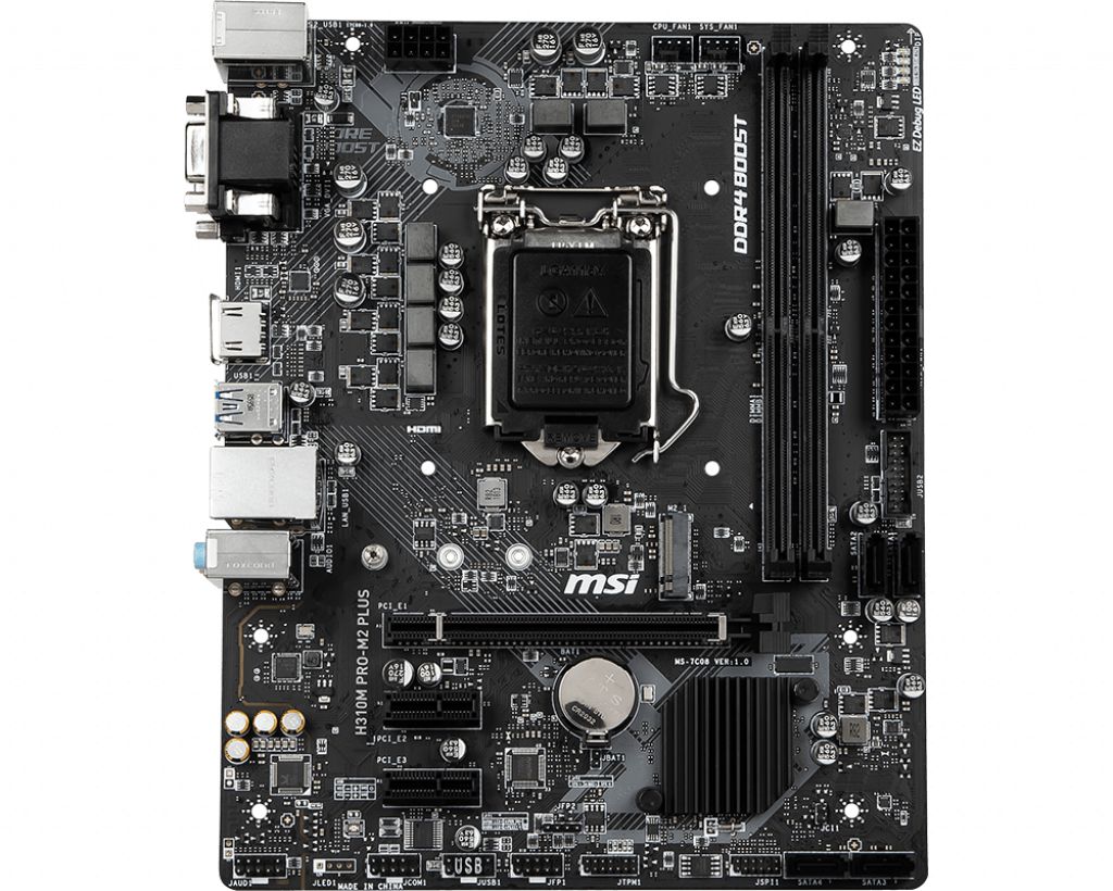 Matériels informatique carte mère MSI H310M PRO-M2 PLUS infinytech Réunion 2