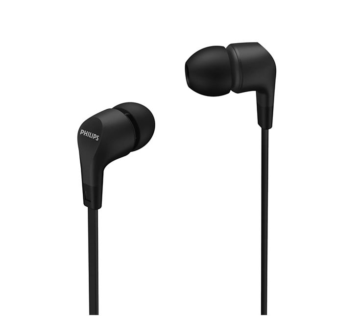 Matériels audio ecouteurs intra-auriculaires PHILIPS  TAE1105BK00 Filaire Noir infinytech Réunion 1