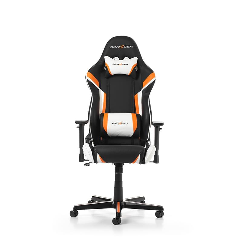 Matériels informatique siège DXRacer GAMING Racing R288 Noir Orange Blanc infinytech Réunion 2