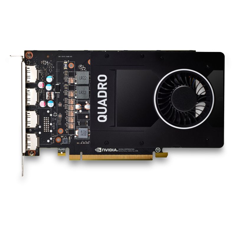 Matériels informatique carte graphique PNY nVidia Quadro P220 5Go 4XDP Retail infinytech Réunion 3
