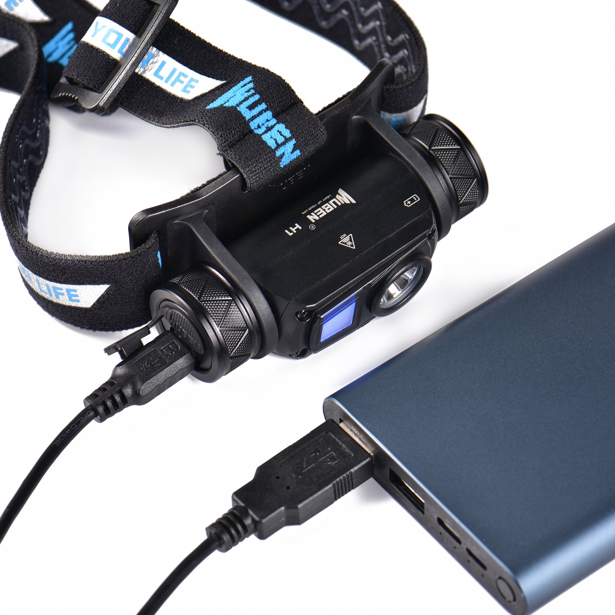 Accessoires lampe frontale WUBEN H1 infinytech Réunion 3