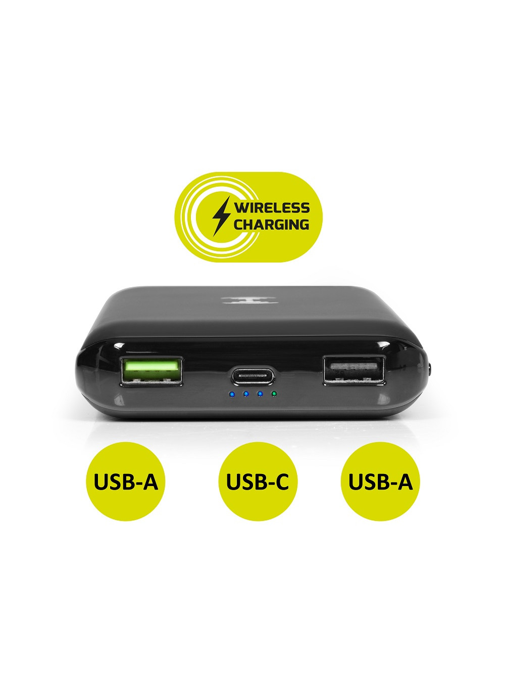 Matériels informatique batterie pour pc portable PORT DESIGNS 18000 MAH avec charge sans fil infinytech Réunion 4
