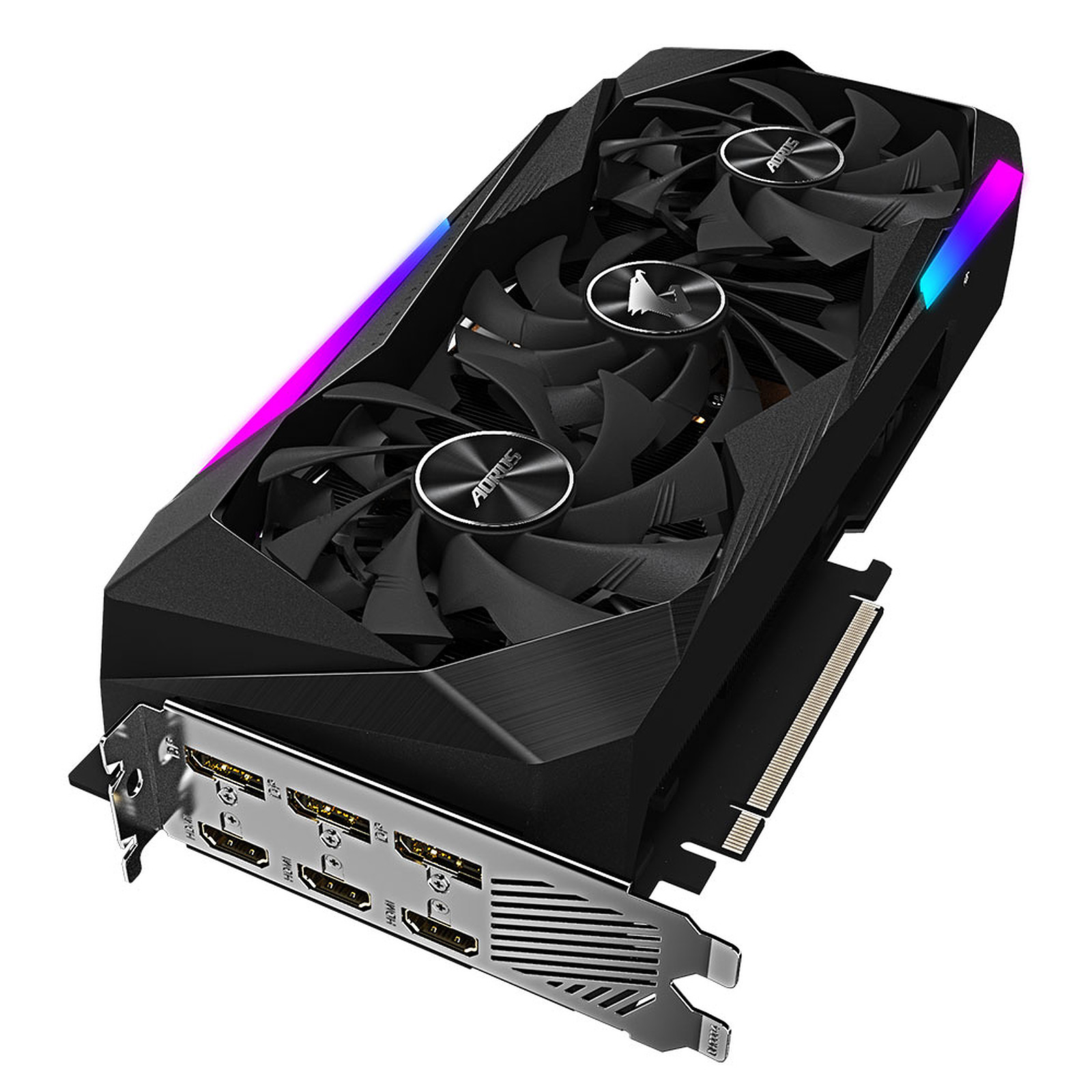 Matériels informatique carte graphique GIGABYTE GeForce  RTX 3070 AORUS M 8G infinytech Réunion 3