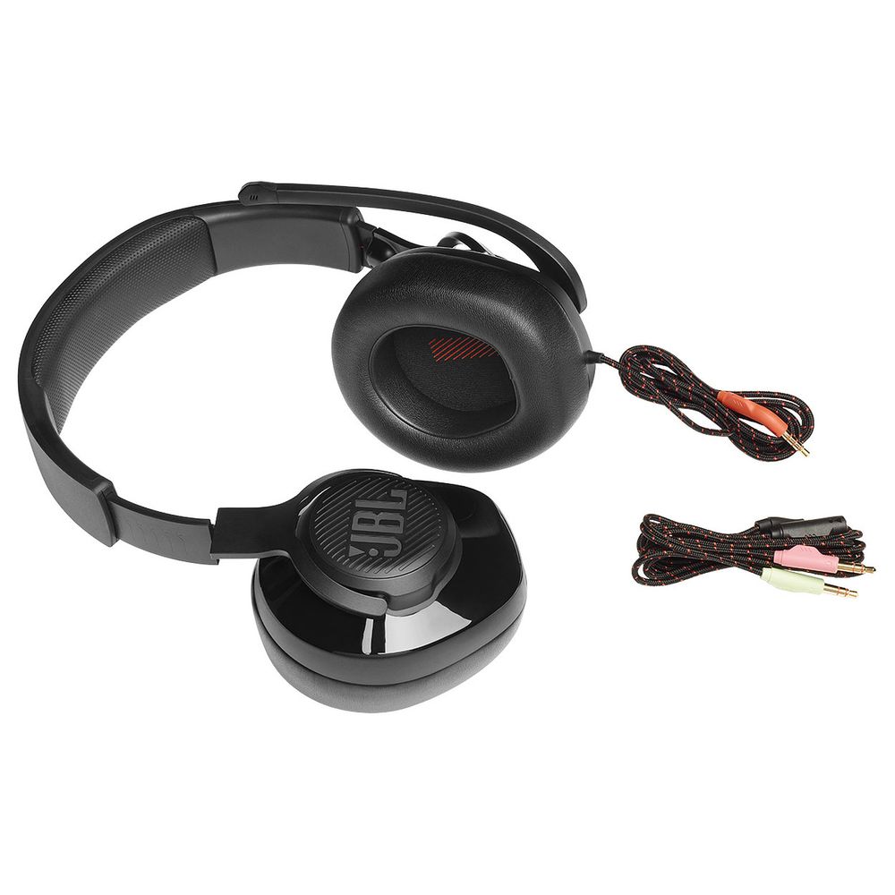 Matériels audio casque micro JBL Quantum 200 Noir infinytech Réunion 4