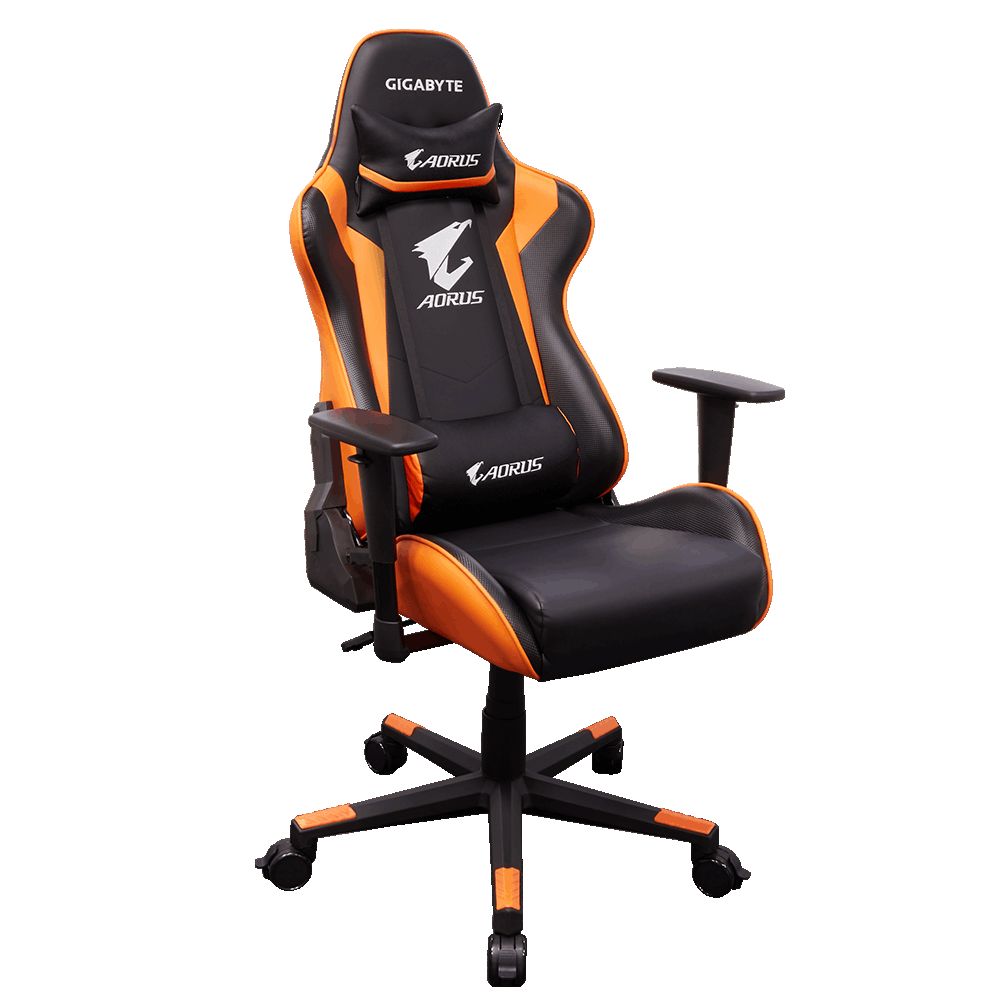 materiels-informatique-fauteuil-gaming-gigabyte-aorus-agc300-noir-et-orange-infinytech-reunion-2