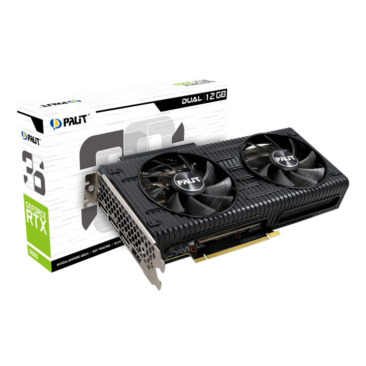 Matériels informatique carte graphique PALIT RTX 3060 DUAL 12 GO infinytech Réunion 1
