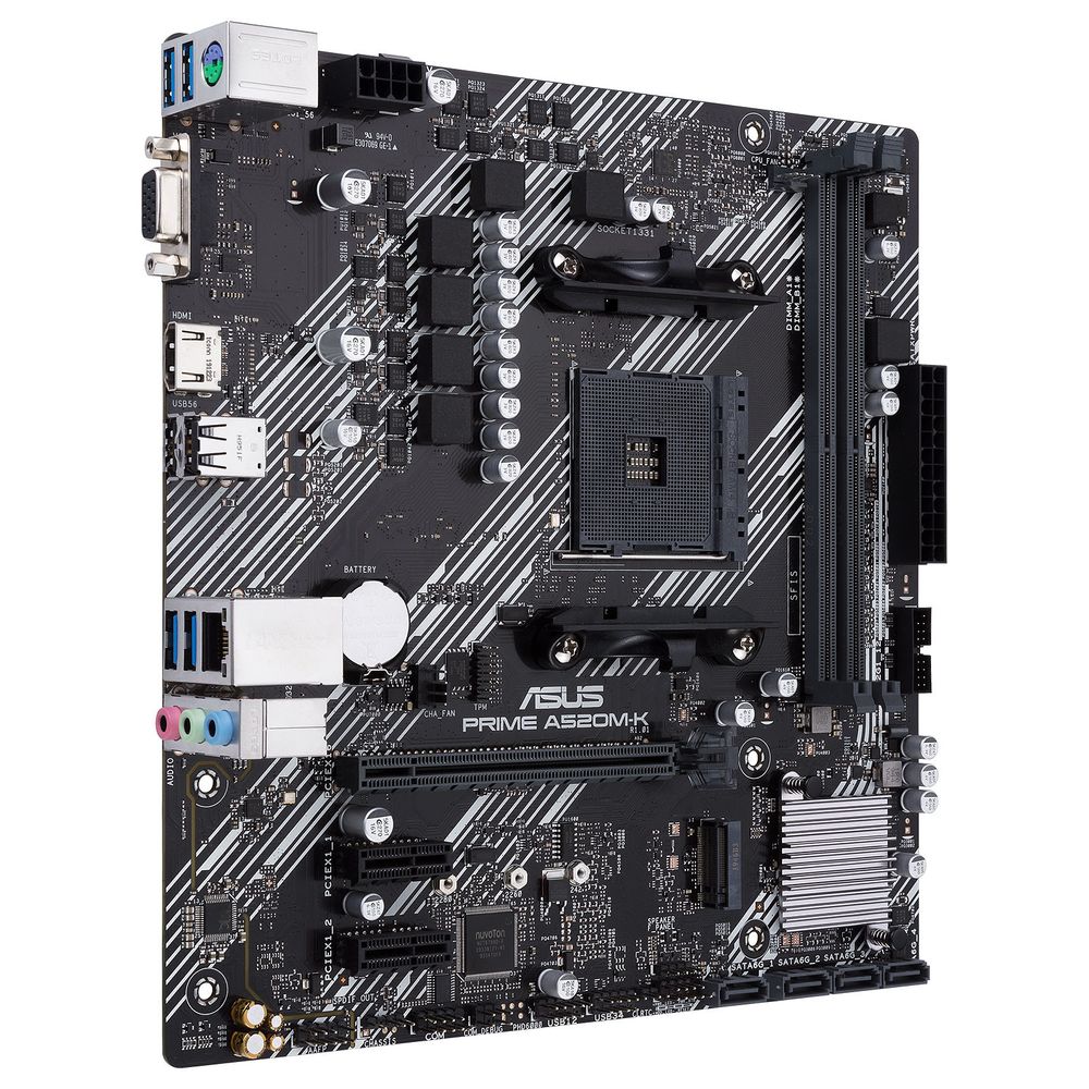 Matériels informatique carte mère ASUS PRIME A520M-K infinytech Réunion 3
