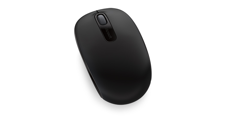 Microsoft - Wireless Mobile Mouse 1850 - Souris - optique - 3 boutons -  sans fil - récepteur sans fil USB - noir : : Informatique