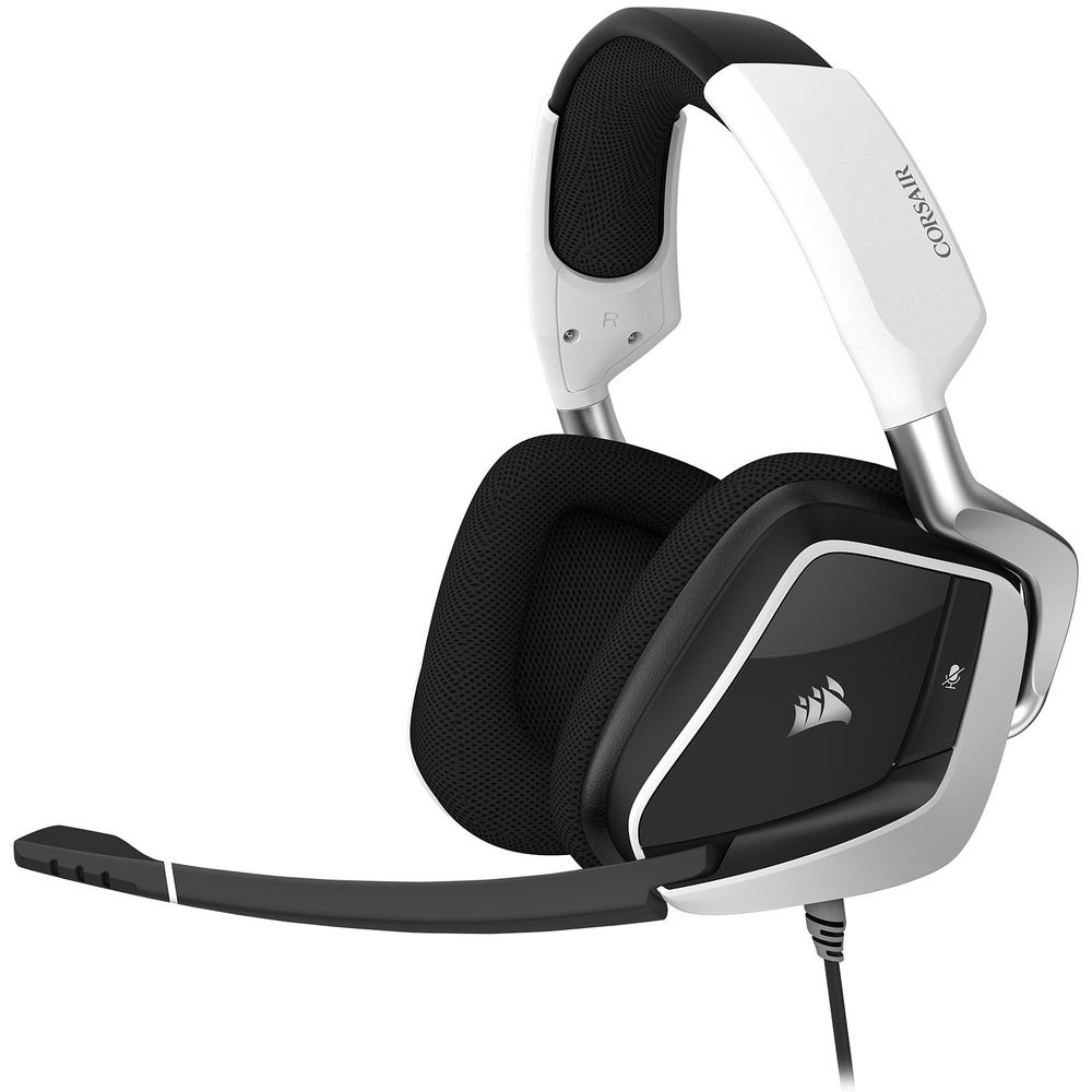 Matériels informatique casque micro CORSAIR Gaming VOID RGB ELITE USB Blanc infinytech Réunion 1